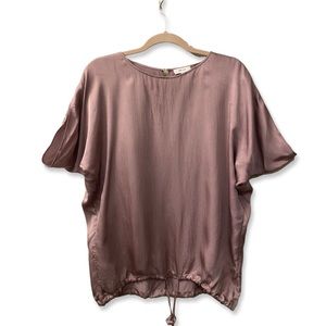 Reiss Short Sleeve Blouse - Size 4 (US)